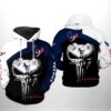 Houston Texans Nfl Skull Punisher Team 3D All Over Print Zip Up Hoodie Option Houston Texans NFL Skull Punisher Team 3D All Over Print Zip up Hoodie Option 1
