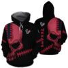 Houston Texans Skull Cracked 3D All Over Print Zip Up Hoodie Houston Texans Skull Cracked 3D All Over Print Zip up Hoodie 1