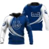 Indianapolis Colts Blue White Zip Up V7 3D All Over Print Zip Hoodie Perfect Gift for NFL Fans 1