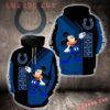 Indianapolis Colts Hoodie Mickey Mouse 3D Hoodie Zip Hoodie NFL 3D All Over Print Hoodie Zip Hoodie 1