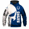 Indianapolis Colts Hoodies Skull Printed Gifts for Fans 1