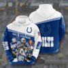 Indianapolis Colts Legends 3D Hoodie Zip Hoodie NFL 3D All Over Print Hoodie Zip Hoodie 1