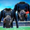 Indianapolis Colts Mascot 3D All Over Print Hoodie With Zipper Indianapolis Colts Mascot 3D All Over Print Hoodie with Zipper 1