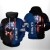 Indianapolis Colts Nfl Us Flag Skull Team 3D All Over Print Zip Up Hoodie Option Indianapolis Colts NFL US Flag Skull Team 3D All Over Print Zip up Hoodie Option 1