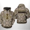 Iowa State Cyclones NCAA Camo Veteran 3D All Over Print Hoodie Zip up Hoodie 1