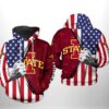 Iowa State Cyclones Ncaa Us Flag 3D All Over Print Hoodie, Zip-Up Hoodie Iowa State Cyclones NCAA US Flag 3D All Over Print Hoodie Zip up Hoodie 1