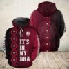 It?S In My Dna Alabama Crimson 3D All Over Print Zip Hoodie Gifts For Ncaa Fans Its In My DNA Alabama Crimson 3D All Over Print Zip Hoodie Gifts For NCAA Fans 1
