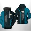 Jacksonville Jaguars NFL 3D All Over Print Zip up Hoodie Option 1