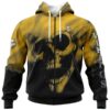 Jacksonville Jaguars Skull Hoodies Custom Name Number Gifts for Fans 1