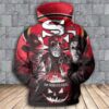 Jason Freddy Myers San Francisco 49ers Halloween 3D Hoodie Zip Hoodie NFL 3D All Over Print Hoodie Zip Hoodie 1