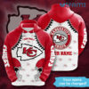 KC Chiefs Hoodie 3D Football Helmet Custom Name Kansas City Chiefs Gift KC Chiefs Hoodie 3D Football Helmet Custom Name Kansas City Chiefs Gift 0