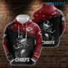 KC Chiefs Hoodie 3D Jack Skellington Zero Dog Kansas City Chiefs Gift 0
