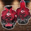 KC Chiefs Hoodie 3D Skull In Pumpkin Halloween Kansas City Chiefs Gift KC Chiefs Hoodie 3D Skull In Pumpkin Halloween Kansas City Chiefs Gift 0