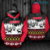 Kansas City Chiefs Hoodie 3D Christmas Reindeer Tribal Ethnic Pattern KC Chiefs Gift Kansas City Chiefs Hoodie 3D Christmas Reindeer Tribal Ethnic Pattern KC Chiefs Gift 0