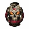 Kansas City Chiefs Hoodies Eye Rugby Ball Skull Hoodies Gifts for Fans Kansas City Chiefs Hoodies Eye Rugby Ball Skull Hoodies Gifts for Fans 1