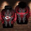 Kansas City Chiefs Nfl Football 3D All Over Print Hoodie Show Your Team Spirit With A Personalized Zip Up Hoodie Kansas City Chiefs NFL Football 3D All Over Print Hoodie Show Your Team Spirit with a Personalized Zip Up Hoodie 1