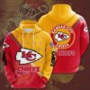 Kansas City Chiefs Nfl Football Team 3D All Over Print Hoodie Show Your Team Spirit With A Personalized Zip Up Hoodie Kansas City Chiefs NFL Football Team 3D All Over Print Hoodie Show Your Team Spirit with a Personalized Zip Up Hoodie 1