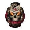 Kansas City Chiefs Nfl Skull 3D All Over Print Zip Up Hoodie Option Kansas City Chiefs NFL Skull 3D All Over Print Zip up Hoodie Option 1