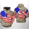 Kansas City Chiefs NFL US Flag Camo Veteran Team 3D All Over Print Zip up Hoodie Option 1