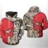 Kansas Jayhawks Camo Veteran Hunting 3D All Over Print Zip Hoodie Gifts For Ncaa Fans Kansas Jayhawks Camo Veteran Hunting 3D All Over Print Zip Hoodie Gifts For NCAA Fans 1