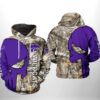 Kansas State Wildcats NCAA Camo Veteran Hunting 3D All Over Print Hoodie Zip up Hoodie 1