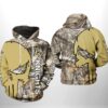 Knights NCAA Camo Veteran Hunting 3D All Over Print Hoodie Zip up Hoodie 1