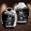 Las Vegas Raiders NFL Team Hoodie 3D Printed Pull Over Zip Up Hoodie 1