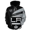 Los Angeles Kings 3D Hoodie Zip Hoodie NFL 3D All Over Print Hoodie Zip Hoodie 1