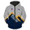 Los Angeles Rams Hoodie3D Hoodie Zip Hoodie, Nfl 3D All Over Print Hoodie Zip Hoodie Los Angeles Rams Hoodie3D Hoodie Zip Hoodie NFL 3D All Over Print Hoodie Zip Hoodie 1