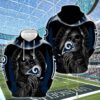 Los Angeles Rams Nfl Football Skull Hold Logo 3D All Over Print Zip Up Hoodie Option Los Angeles Rams NFL Football Skull Hold Logo 3D All Over Print Zip up Hoodie Option 1
