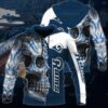 Los Angeles Rams NFL Skull Tatoo Hoodie Unisex Hoodie 3D All Over Printed Hoodie Zip Up Hoodie 1