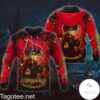 Louisville Cardinals Jack Skellington Halloween 3D All Over Print Zip Hoodie Gifts For NCAA Fans 1