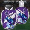 Melbourne Storm Nrl 3D All Over Print Hoodie Melbourne Storm NRL 3D All Over Print Hoodie 1