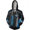 Men Women Carolina Panthers NFL 3D All Over Print Zip up Hoodie Option 1