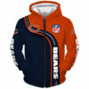 Mens Detriot Tigers Hoodies 3D Long Sleeve Gifts for Fans 1
