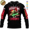 Mens Kansas City Chiefs Master Yoda NFL Super Bowl 3D All Over Print Zip up Hoodie Option 1