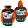 Miami Dolphins Gift For Xmas 3D Hoodie Zip Hoodie NFL 3D All Over Print Hoodie Zip Hoodie 1