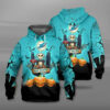 Miami Dolphins Halloween Costume Hoodies Jack Skellington 3D Graphic Gifts for Fans Miami Dolphins Halloween Costume Hoodies Jack Skellington 3D Graphic Gifts for Fans 1