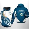 Miami Dolphins Nfl Classic 3D All Over Print Zip Up Hoodie Option Miami Dolphins NFL Classic 3D All Over Print Zip up Hoodie Option 1