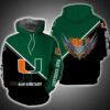 Miami Hurricanes Fire Eagle College Baseball Apparel 3D All Over Print Zip Hoodie Gifts For Ncaa Fans Miami Hurricanes Fire Eagle College Baseball Apparel 3D All Over Print Zip Hoodie Gifts For NCAA Fans 1