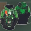 Miami Hurricanes Halloween 3D All Over Print Zip Hoodie Gifts For Ncaa Fans Miami Hurricanes Halloween 3D All Over Print Zip Hoodie Gifts For NCAA Fans 1