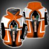 Miami Hurricanes Logo Football 3D All Over Print Zip Hoodie Gifts For Ncaa Fans Miami Hurricanes Logo Football 3D All Over Print Zip Hoodie Gifts For NCAA Fans 1