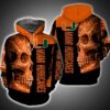 Miami Hurricanes Skull Art 3D All Over Print Zip Hoodie Gifts For Ncaa Fans Miami Hurricanes Skull Art 3D All Over Print Zip Hoodie Gifts For NCAA Fans 1
