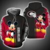Mickey Mouse Paints Logo Georgia Bulldogs 3D All Over Print Zip Hoodie Gifts For Ncaa Fans Mickey Mouse Paints Logo Georgia Bulldogs 3D All Over Print Zip Hoodie Gifts For NCAA Fans 1
