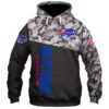 Military Buffalo Bills 3D All Over Print Zip Hoodie Support Your Team and Country 1