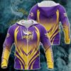 Minnesota Vikings 3D Hoodie Zip Hoodie NFL 3D All Over Print Hoodie Zip Hoodie Best Seller For Fans 1