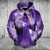 Minnesota Vikings Mens Hoodie 3D Death Skull Hoodies Gifts for Fans 1