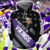 Minnesota Vikings Nfl For Vikings Lover 3D All Over Print Zip Up Hoodie Option Minnesota Vikings NFL For Vikings Lover 3D All Over Print Zip up Hoodie Option 1