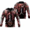 Minnesota Vikings Skull Hoodie Background Smoke Gifts for Fans Minnesota Vikings Skull Hoodie Background Smoke Gifts for Fans 1