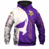 Minnesota Vikings Skull Hoodie Gifts for Fans Minnesota Vikings Skull Hoodie Gifts for Fans 1